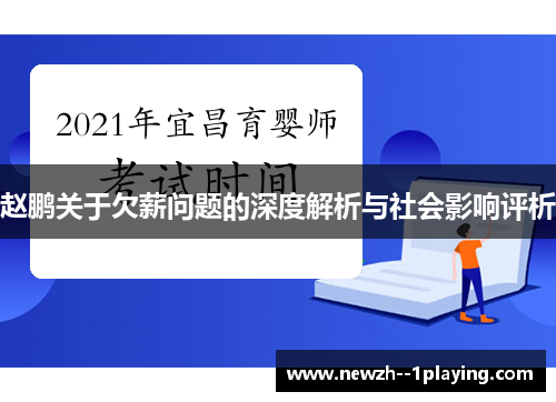 赵鹏关于欠薪问题的深度解析与社会影响评析 赵鹏关于欠薪问题的深度解析与社会影响评析